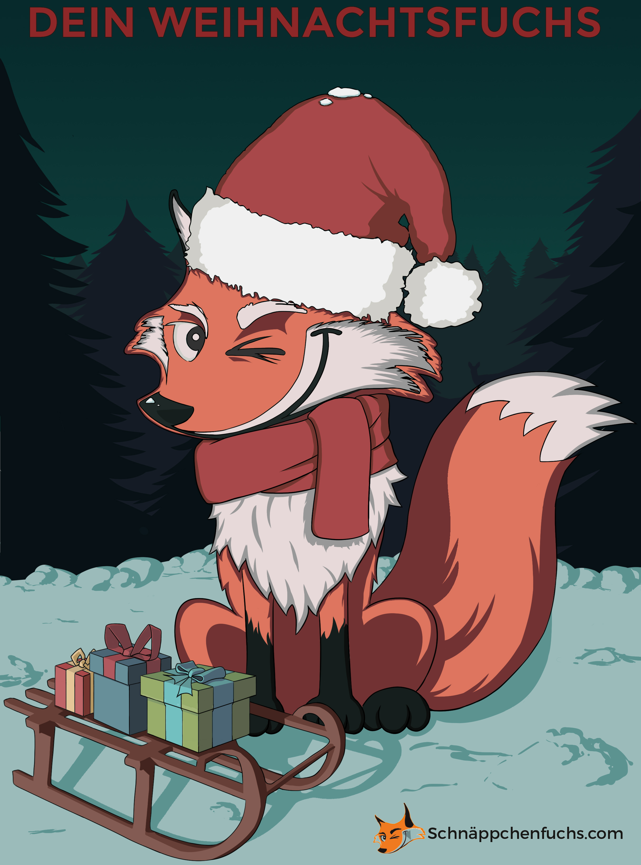 Weihnachtsfuchs - by Chimitsu