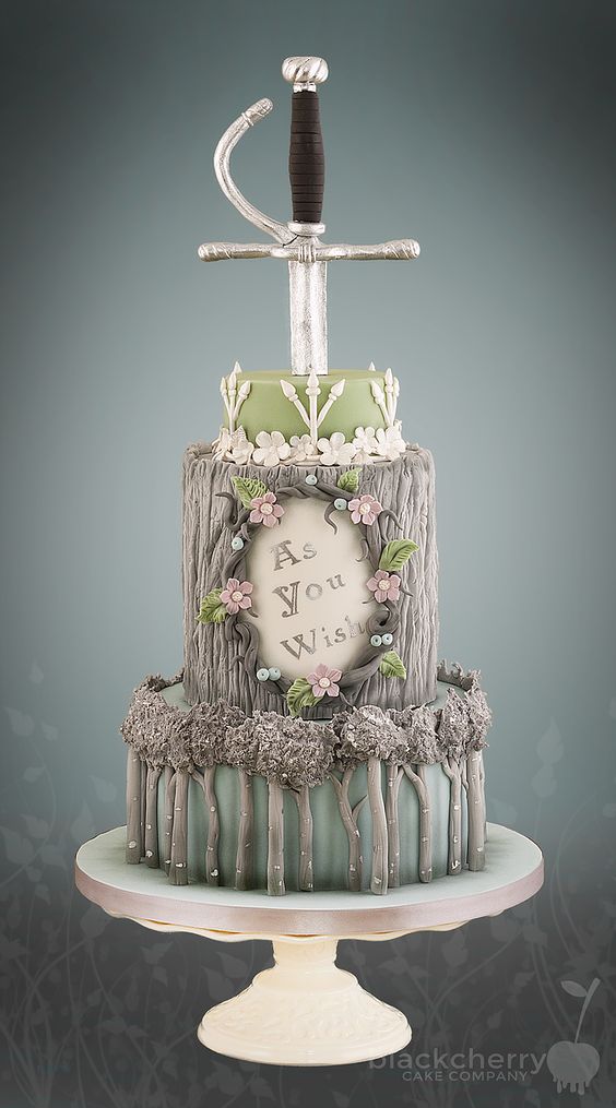 Princess Bride Wedding Cake